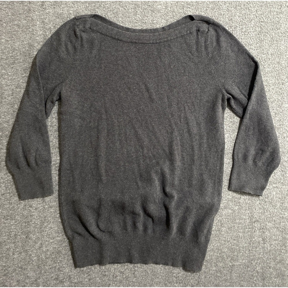 Gap Womens Sweater  Light  Gray Pullover Hawaiian Beach Size M